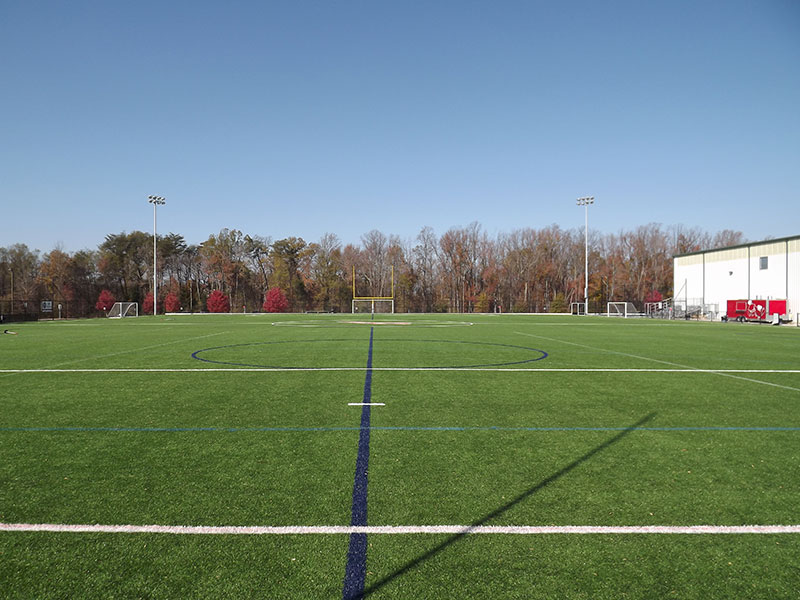 Fredericksburg Field House Outdoor Artificial Turf Athletic Fields