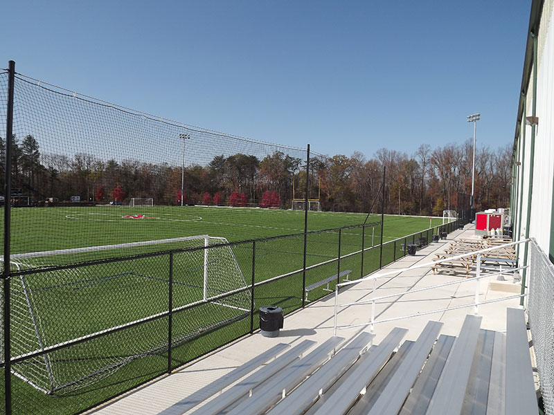 Fredericksburg Field House Outdoor Artificial Turf Athletic Fields